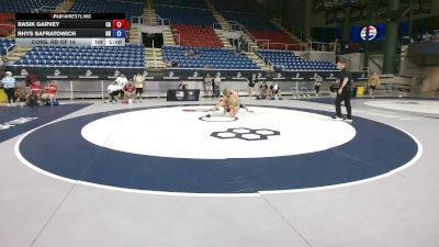150 lbs Cons. Rd Of 16 - Rasik Garvey, California vs Rhys Safratowich, North Dakota