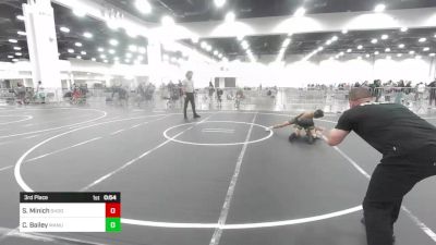 89 lbs 3rd Place - Samuel Minich, Shootbox WC vs Connor Bailey, Manu WC