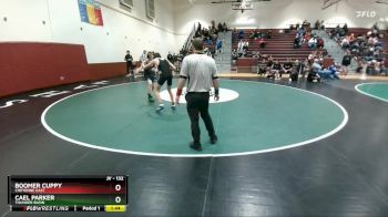 132 lbs Cons. Round 6 - Cael Parker, Thunder Basin vs Boomer Cuppy, Cheyenne East