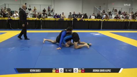 Joshua David Alipaz vs Kevin Sadej 2026 Pan IBJJF Jiu-Jitsu No-Gi Championship