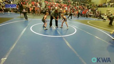 52 lbs Semifinal - Drew Price, Team Tulsa Wrestling Club vs Koen Thurman, Sperry Wrestling Club