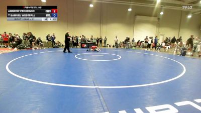 51 lbs Cons. Round 1 - Andrew Pedregon, Skyview Wolverine Wrestling Club vs Samuel Westfall, Howe Wrestling School, LLC