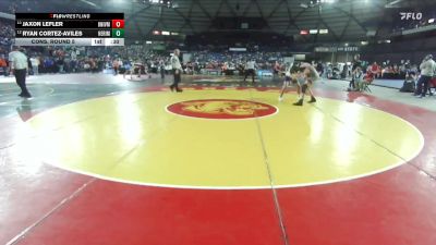 Boys 3A 175 lbs Cons. Round 5 - Jaxon Lefler, University vs Ryan Cortez ...