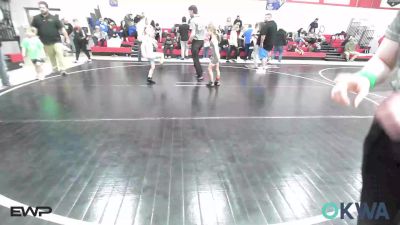 52-60 lbs Rr Rnd 1 - Lainey Davie, Salina Wrestling Club vs Harper Atkinson, Honey Badgers Wrestling Club