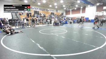 132 lbs Cons. Round 4 - Joseph Whitford, Santiago (Corona) vs Nathan Realce, Portola