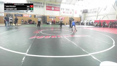 100 lbs Cons. Round 3 - Ava Polaco, Berkeley vs Gwyneth Lee, Acalanes
