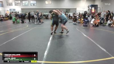 220/HWT Round 1 - Tristan Williams, Eatonton vs Justin Abad, Frank J. Ciarell Academy