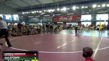 95 lbs Quarters & 1st Wb (16 Team) - Cameron Underwood, Fight Club vs Cole Hutchings, Stronghold - Black