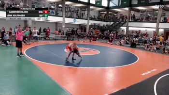 136-143 lbs Quarterfinal - Cameron Haake, Centerville vs Liam Adlfinger, PACK732