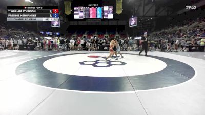 120 lbs Champ. Rd Of 64 - William Atkinson, AL vs Freddie Hernandez, IL