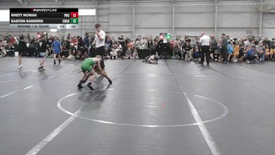 48 lbs Round 1 (6 Team) - Rhett Nowak, Perrysburg WC vs Easton Sanders, Contenders WA Blue