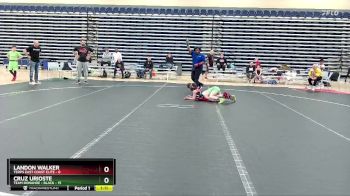 60 lbs Finals (8 Team) - Landon Walker, Terps East Coast Elite vs Cruz Urioste, Team Donahoe - Black