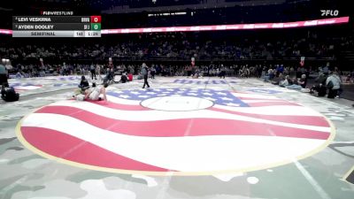 Semifinal - Levi Veskrna, Brandon Valley vs Ayden Dooley, Sioux Falls Jefferson