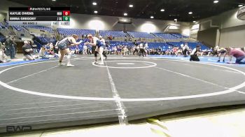 155-170 lbs Rr Rnd 3 - Kaylie Owens, Mighty Bluebirds vs Emma Gregory, J Squad