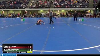 70 lbs Quarterfinal - Landon Zinser, Moyer Elite vs Alexander Bragg, Pinnacle Wrestling Club