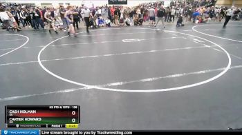 138 lbs Cons. Round 5 - Cash Holman, OK vs Carter Howard, MO