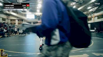 138 lbs Cons. Round 2 - Kevin Scott, Mcluer North JV vs Chase Hare, Collinsville