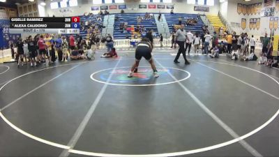 175 lbs Round 1 - Alexa Calidonio, Flagler Wrestling Club vs Giselle Ramirez, Gladiator WC