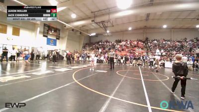 88 lbs Semifinal - Chase Gabbard, Raw Wrestling Club vs Reid Claggett, Bristow Elementary Wrestling Club