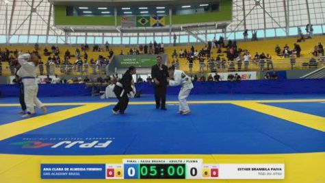 ESTHER BRAMBILA PAIVA vs ANA CLARA DE ALMEIDA FIRMINO 2026 FPJJ Circuito Paulista GI Etapa 3
