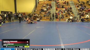 150 lbs Round 4 - Quinten Pergande, GHV Mat Club vs Liam Konczak, Pinnacle