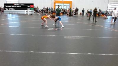 113 lbs Round 1 - Mikayla Williams, Storm Wrestling Center vs Eli Garcia, Reverence Wrestling Club