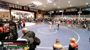 152 lbs Champ. Round 2 - Brock Armstrong, Orting vs Jance Novak, Cashmere