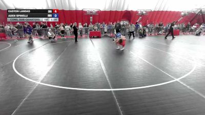 106 lbs Cons. Sub-quarters - Easton Landas, Sebolt Wrestling Academy vs Aden Spinelli, NWO