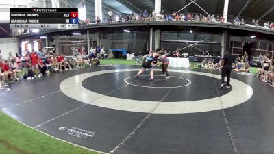 235 lbs Brenda Banks, Pennsylvania Blue vs Izabella Riebe, Wisconsin