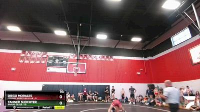 110 lbs Round 5 (6 Team) - Tanner Sleichter, Kansas Silver vs Diego Morales, Cypress Wrestling Club