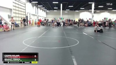 76-80 lbs Quarterfinal - Bradley French, Tritons Wrestling Club vs Cooper Boland, Mayfield Mat Academy