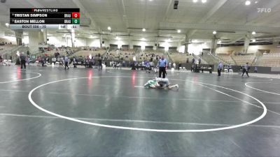 75 lbs 3rd Place Match - Easton Mellon, Williamson Co Wrestling Club vs Tristan Simpson, Big Red Wrestling Club