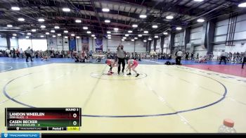 80 lbs Rd# 3 12:00pm Friday - Casen Becker, Backyard Brawlers vs Landon Wheelen, Iowa Black