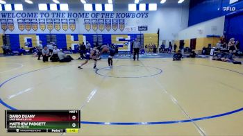 138 Blue Cons. Semi - Matthew Padgett, Miami Palmetto vs Dario Duany, Lake Brantley Hs