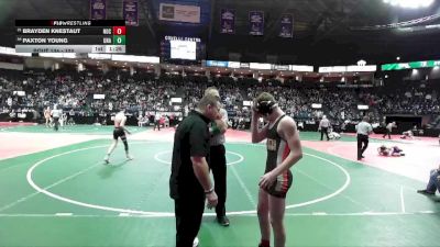 120 lbs Champ. Round 1 - Brayden Knestaut, NOCA vs Paxton Young, Unattached