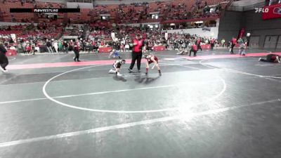 95 lbs 3rd Place Match - Cade Giernoth, West Bend Wildcats vs John Sandoval, Askren Wrestling Academy