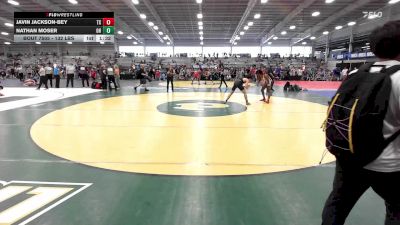 132 lbs Round Of 32 - Javin Jackson-Bey, TX vs Nathan Moser, OH