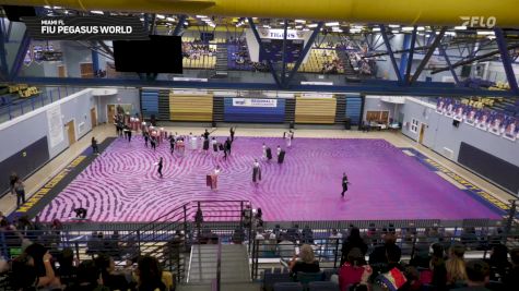FIU Pegasus World "Miami FL" at 2026 WGI Guard Stuart Regional+