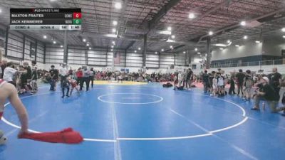50 lbs Placement Matches (8 Team) - Jack Kemmerer, NOVA WRESTLING CLUB vs Maxton Fraites, CAPITAL CITY WRESTLING CLUB