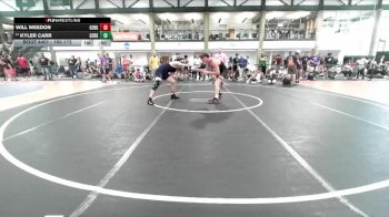 165-172 lbs Cons. Round 2 - Kyler Carr, Mexico vs Will Weedon, North Shore Edge