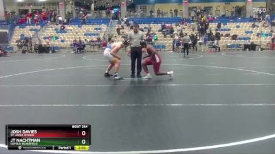 175 lbs Quarterfinal - Josh Davies, St. James School vs JT Nachtman, Loyola-Blakefield