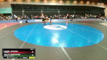 132 lbs Champ. Round 1 - Rialto Worcester, Sonora (Sonora) vs Daniel Jackson, Madras