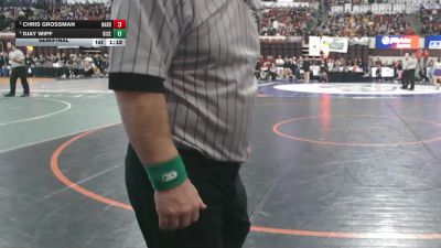 A - 144 lbs Semifinal - Djay Wipf, Billings Central/Joliet vs Chris Grossman, Hardin