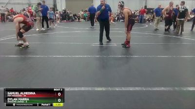 160 lbs Semis (4 Team) - Dylan Marra, Dragons United vs Samuel Almedina, Mat Assassins