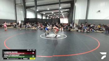 145 lbs Champ. Round 1 - Evan Sturdivant, South West Washington Wrestling Club vs Landon Ramos, Thunder Mountain Wrestling Club