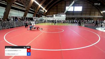 132A lbs Rr Rnd 1 - Bakytbek Duishenbekov, Kyrgy vs Ostin Blanchard, Askren Wrestling Academy