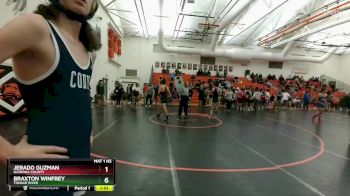 150C Round 3 - Braxton Winfrey, Tongue River vs Jerado Guzman, Natrona County