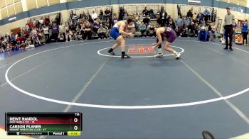 115 lbs Placement - Newt Randol, East Noble TUF vs Carson Planer, Hobart Wrestling Club