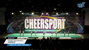 Premier Performance - Justice [2024 L1 Tiny - Novice - Restrictions Day 1] 2024 CHEERSPORT National All Star Cheerleading Championship