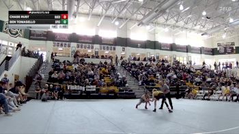 126 lbs Round 1 (16 Team) - Ben Tomasello, St Pius X School vs Chase Rust, Harris County